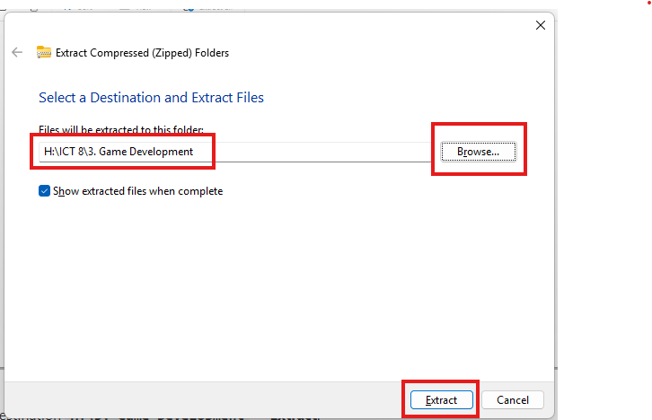 File Extraction